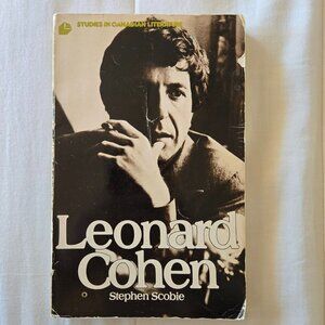 Leonard Cohen (Studies in Canadian Literature) by Stephen Scobie - Paperback